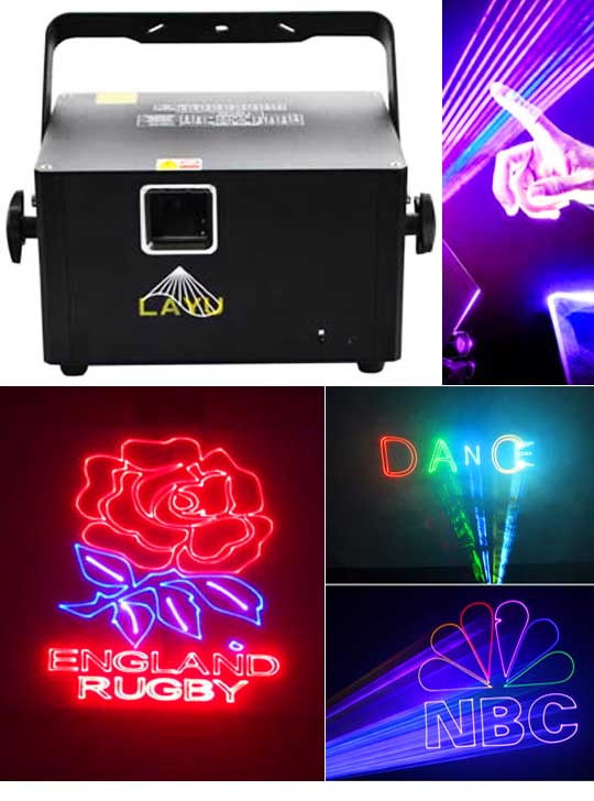 Профессиональная лазерная реклама AP15RGB Pro Max